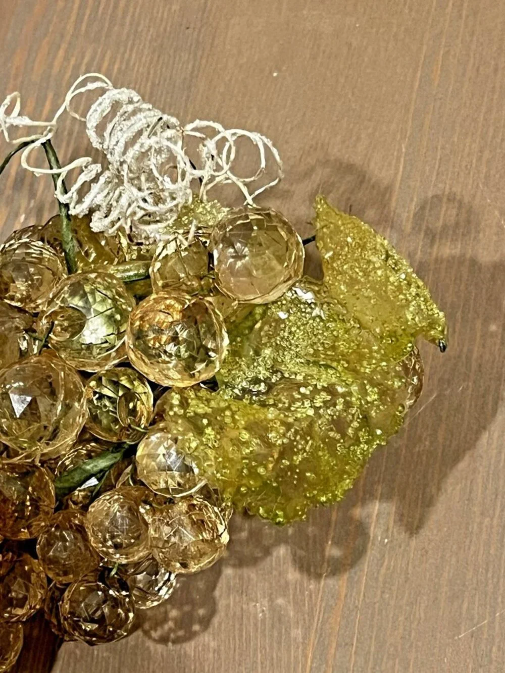 Vintage MCM Faceted Grape Cluster 6